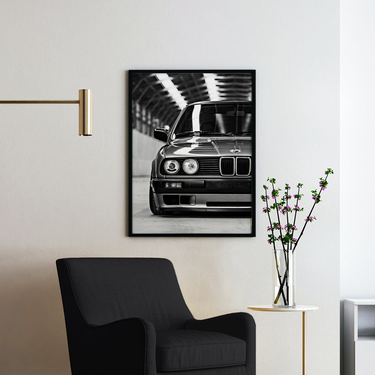 BMW E3 Vintage Sports Car