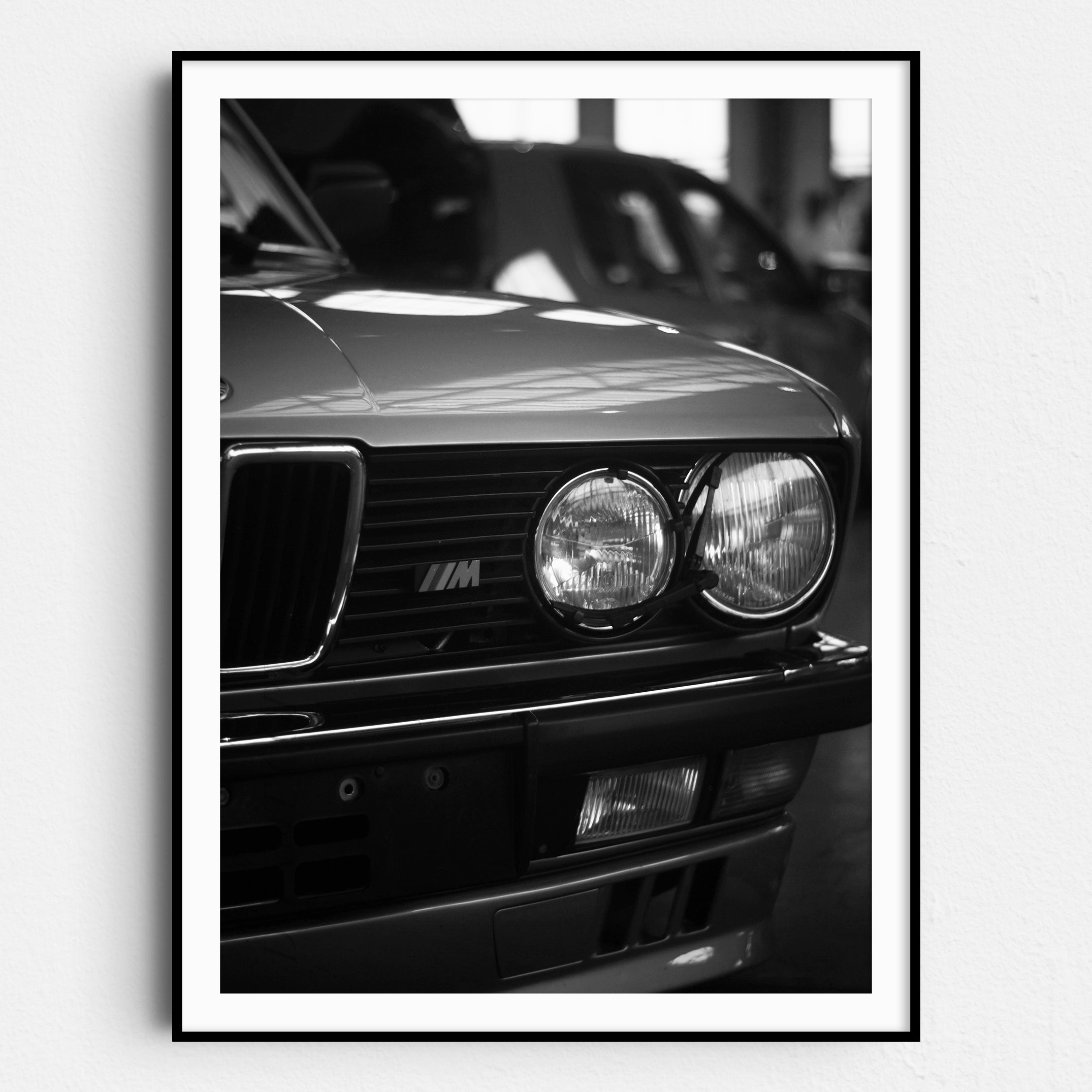 BMW M Series Grill in Black & White