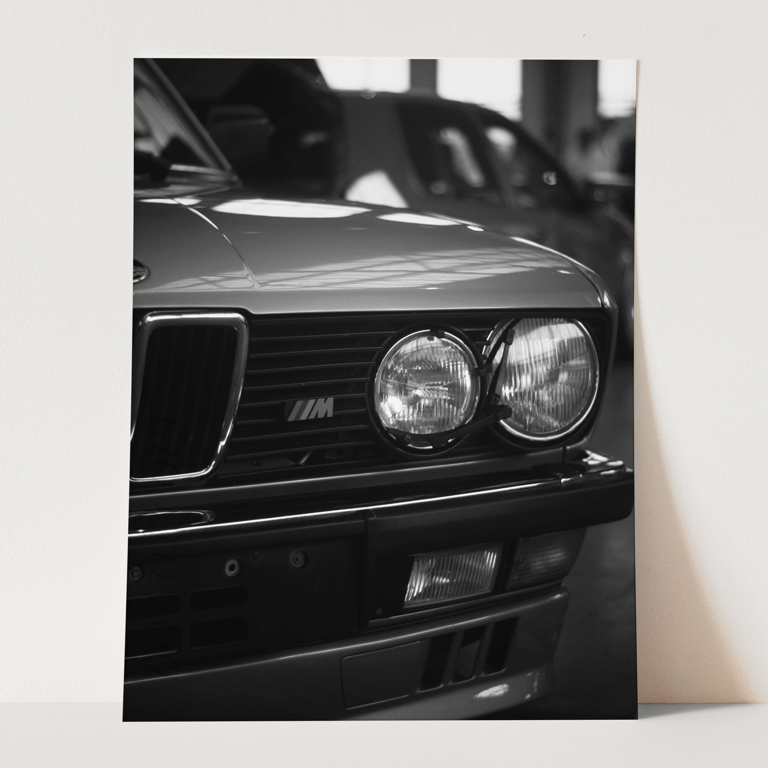 BMW M Series Grill in Black & White